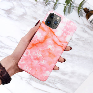 Pink Orange Marble | iMarble Cases™